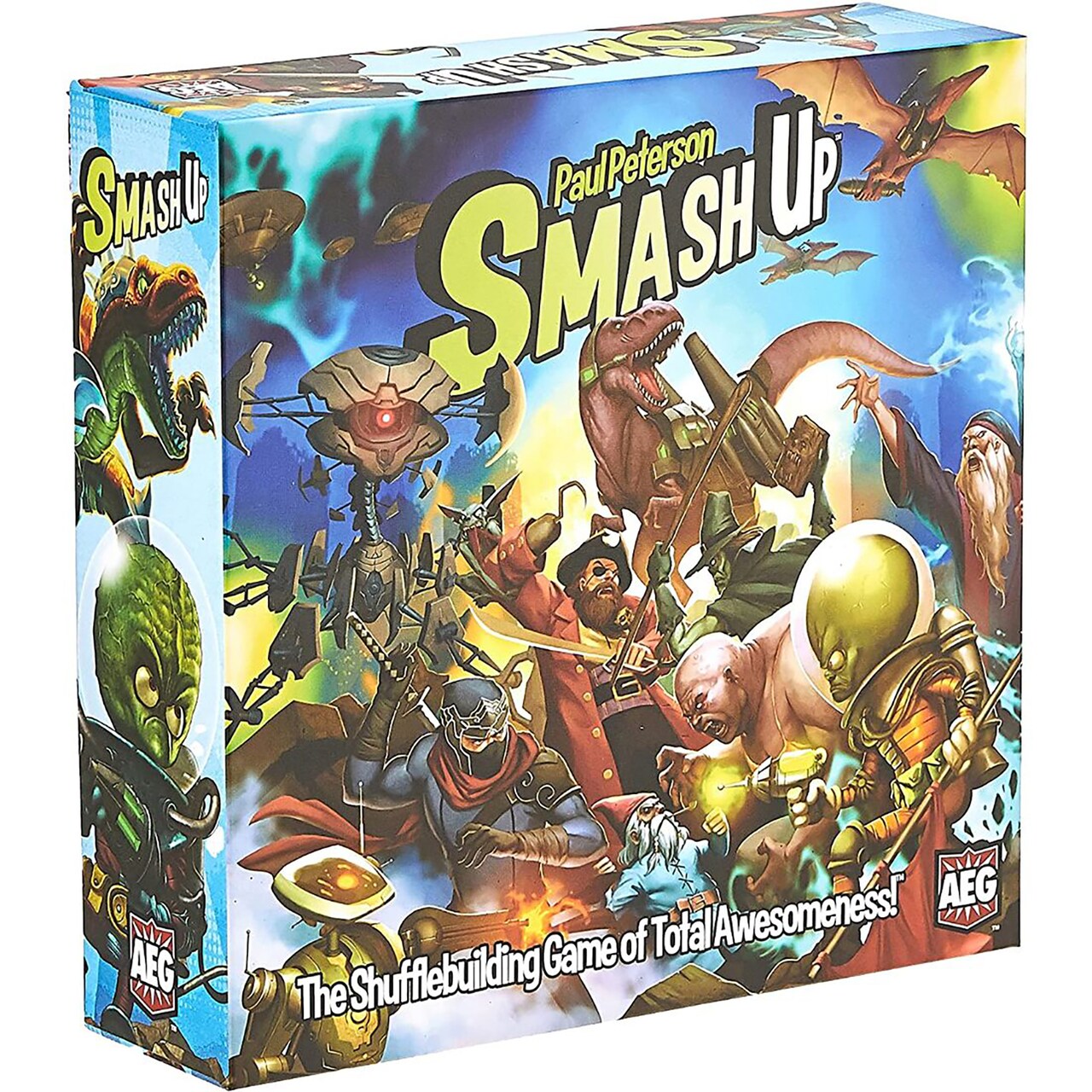 Smash Up - Base Game, Shufflebuilding Card Game, Alderac Entertainment Group (AEG) - Ages 12+, 2-4 Players, 45+ Mins